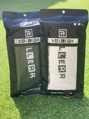 Ballerr®️ Black and White Grip Socks Twin Pack